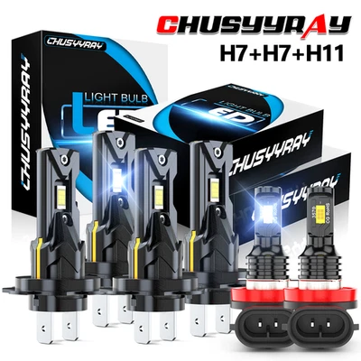 Kit de faros antiniebla LED para Mercedes-Benz E350 E550 E63 AMG 2008-2012 Foto 1 de 4