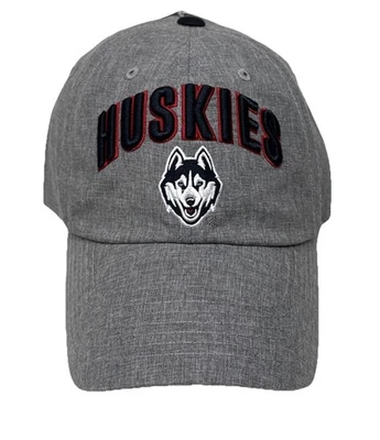 Gorra ajustable gris UCONN Huskies sombrero sombrero cautivador tocado nuevo con etiquetas Foto 1 de 4