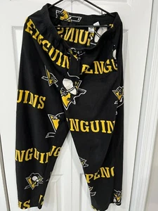 Pittsburgh Penguins NHL Hockey Logo Lounge Hose Nachtwäsche L - leicht gebraucht - Bild 1 von 2