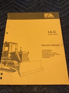FIAT ALLIS 14C CRAWLER DOZER SERVICE MANUAL - Picture 1 of 5