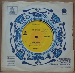 KID BAIANO 1975 ""Roda Baiana"" Psych Folk Soul Groove 7"" Single BRASILIEN 45 HÖREN - Bild 1 von 1