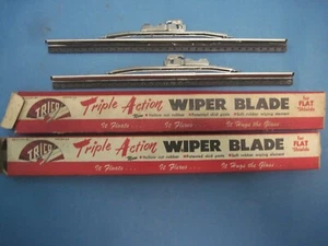NOS Trico wiper blades TAU 8 1/4" Many cars 20's 30's 40's 50's flat windshield - Picture 1 of 1