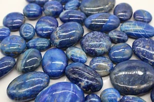 Lapislazuli Trommelstein Handschmeichler Stress Steine Geschliffen Geschenkidee  - Bild 1 von 5