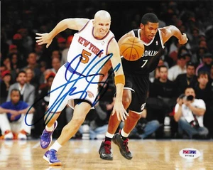 Jason Kidd New York Knicks Signed Photo 8x10 PSA/DNA COA Autographed HOF - Picture 1 of 2