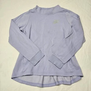 Nike Big Girl's Long Sleeve Pullover Sweatshirt Light Purple Size XL - Picture 1 of 11