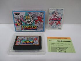 NES -- 2nd Super Robot Wars -- Box. Can data save! Famicom, JAPAN Game. 10994