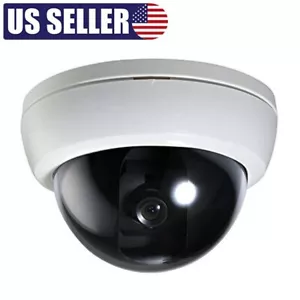 Analog Mini Dome Security Camera Indoor 600 TVL Fixed Lens 3 Axis - CNB D152-0S - Picture 1 of 7