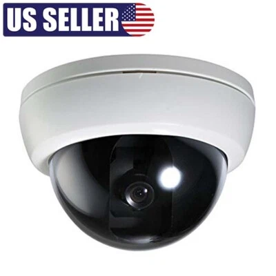 Analog Mini Dome Security Camera Indoor 600 TVL Fixed Lens 3 Axis - CNB D152-0S - Image 1 of 4