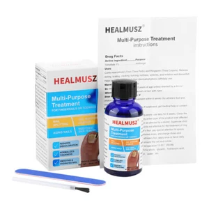 HEALMUSZ Suero de aceite esencial para reparación de uñas tratamiento antibacteriano de hongos 30 g - Imagen 1 de 15