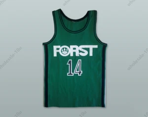 CUSTOM Pierluigi Marzorati 14 Forst Cantu Basketball Trikot genäht S-6XL - Bild 1 von 3