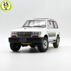 1/18 Toyota Land Cruiser 80 LC80 White KENGFAI Diecast Model Car Friends Gifts - Picture 1 of 13
