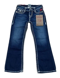 True Religion Big Kids Boys Sz 5 Billy Super T Jeans NWT - Picture 1 of 7