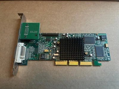 MATROX MILLENNIUM G550 32MB G55+MDHA32DR VGA Card - AGP Slot 7012-03 REV A - Image 1 of 4