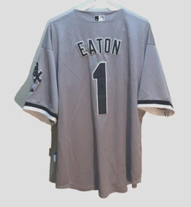 Camiseta deportiva Adam Eaton #1 Chicago White Sox MLB gris cosida majestuosa genial base talla 52 - Imagen 1 de 2