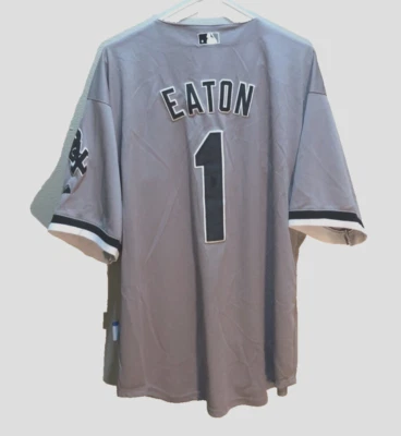Camiseta deportiva Adam Eaton #1 Chicago White Sox MLB gris cosida majestuosa genial base talla 52 Foto 1 de 2