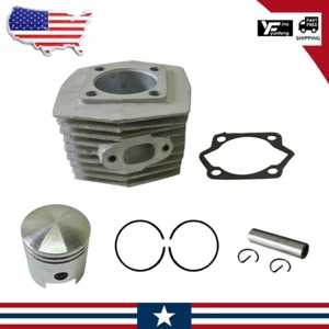 Pistón de culata de 47 mm de agujero bajo para bicicleta motorizada de 2 tiempos 66cc 80cc - Imagen 1 de 14