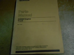 Used Caterpillar Parts Manual 3ZJ1-16181 SEBP1958-01 - Picture 1 of 4
