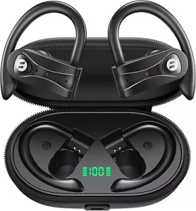 Noise Cancelling Bluetooth Sports Headphones - Picture 1 of 5