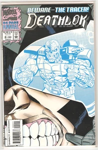 DEATHLOK BEWARE THE TRACER (1991) ANNUAL # 2 AUG 1993 MARVEL COMIC 9.0 VF/NM - Picture 1 of 3