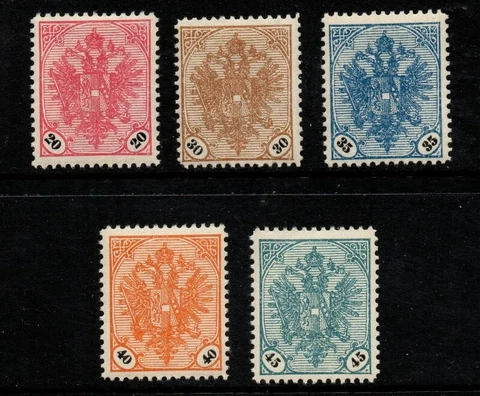 BOSNIA 25-29 COMPLETE LH SET, FREE SHIPPING IN USA Cover