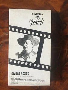 VHS Film Ombre Rosse Cineteca de il Giovedì - Foto 1 di 1