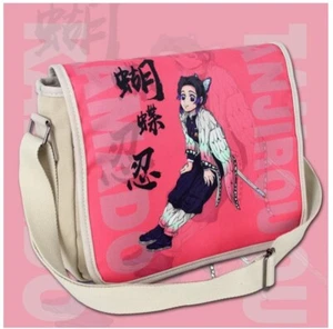Demon Slayer Kochou Shinobu Anime Manga Tragtasche Tasche Messenger Bag Leinwand - Picture 1 of 7