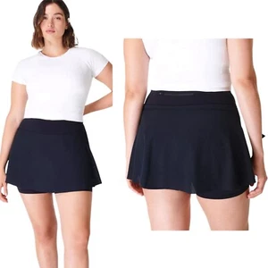 Women's Sweaty Betty London Swift Navy Running Skort, size 8-10 - Picture 1 of 12