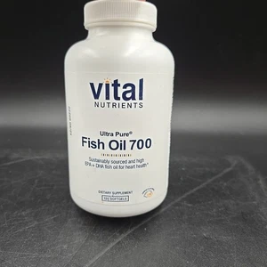 Vital Nutrients Ultra Pure® Fish Oil 700 | Supports Heart, Brain - Picture 1 of 3
