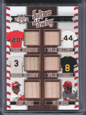 Leaf Lumber Sultans 2022 Robinson McCovey Killebrew Stargell Pérez Rose/30 Foto 1 de 2