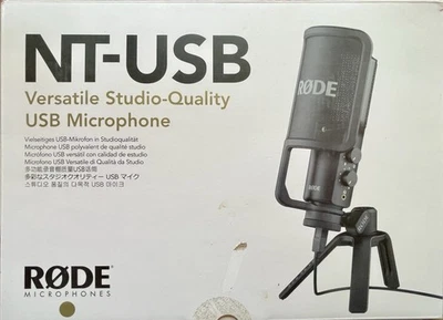 RØDE NT-USB Kondensator-Mikrofon mit Popschutz - Bild 1 von 4