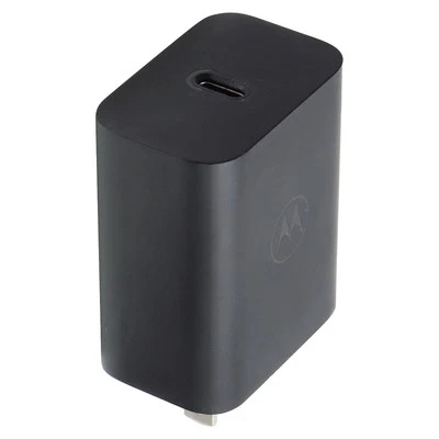 Motorola TurboPower 30 USB-C AC Power Supply Wall Charger (MC-301) - Black - Image 1 of 3
