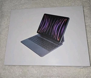 Magnetic Keyboard Case Series For iPad Air 13" Color Lilac Purple - Picture 1 of 11