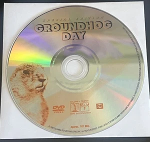 Neu Murmeltier Tag (Spezial Edition) (1993) - DVD Disc Only Weiß Papier Arm - Bild 1 von 1