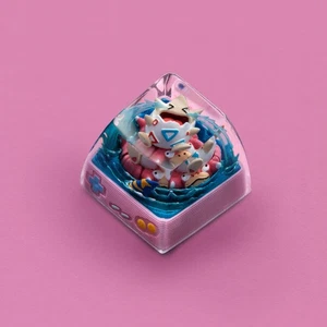 S-CRAFT TOGEPI ARTISAN POKEMON KEYCAP (CHERRY MX) SCRAFT *FABRYCZNIE NOWY* - Zdjęcie 1 z 5