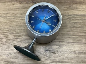 Vintage Mid Century Modern Coral Japan - 2 Jewel Space Age Alarm Clock - Picture 1 of 13