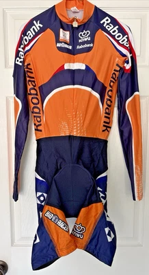Bioracer Rabobank Países Bajos Personalizado Equipo Olímpico Manga Larga Skinsuit Talla: 2 Foto 1 de 4