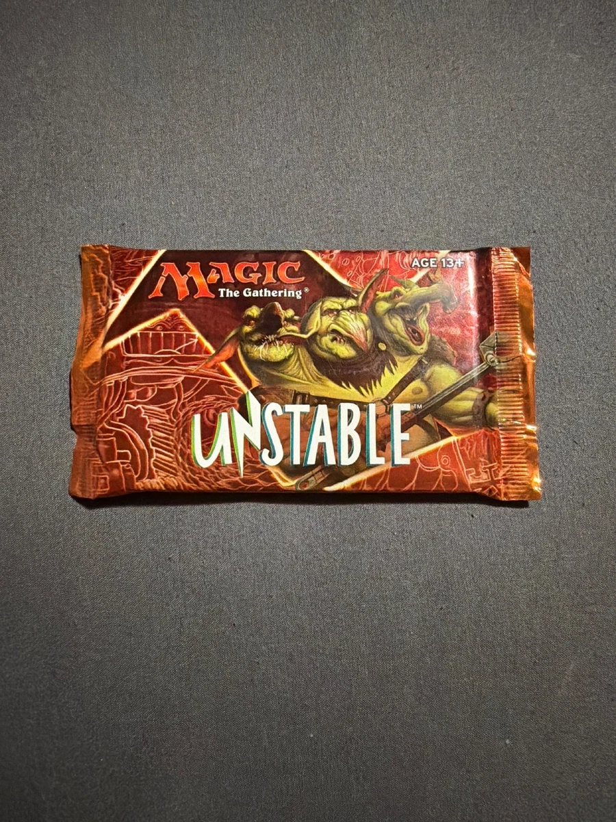 Magic: The Gathering Unstable Sealed Collectible Card Game Packs