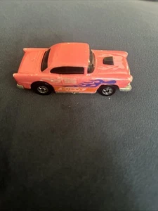 VINTAGE 1978 HOT WHEELS ‘55 CHEVY BEL AIR IN PINK WITH BLACK WALLS. VERY NICE. - Picture 1 of 5