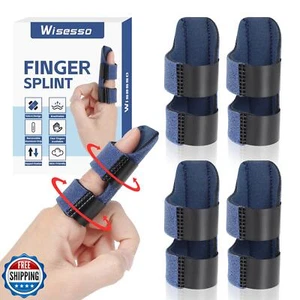 Wisesso Trigger Finger Splint, Finger Splints for Straightening and Mallet Fi - Picture 1 of 5