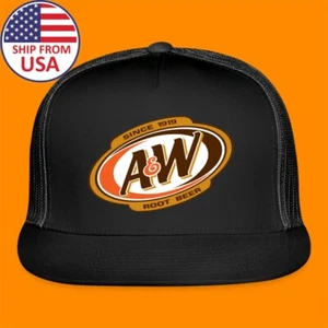 Truckermütze Kappe A&W Root Beer schwarz Erwachsenengröße - Bild 1 von 3