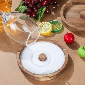 Bar Glass Rimmer Margarita Cocktail Sugar Salt Rim Bar Bartender Wooden Tool - Picture 1 of 7