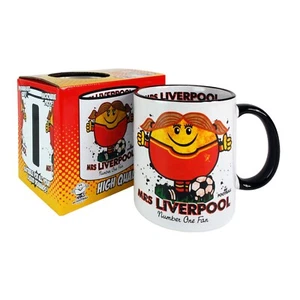 Mrs LIVERPOOL MUG. Present Idea for REDS Woman Girl Football Gift Boxed - Picture 1 of 6