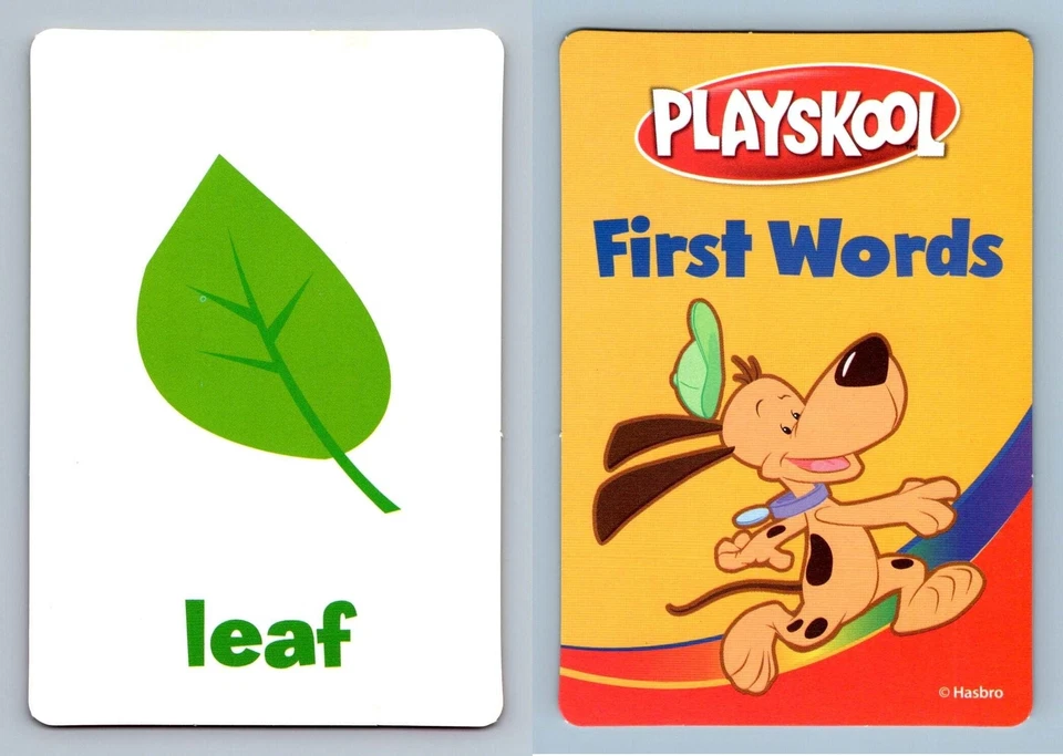 Leaf - First Words Language Pre K-K Flash Card - Image 1 of 1