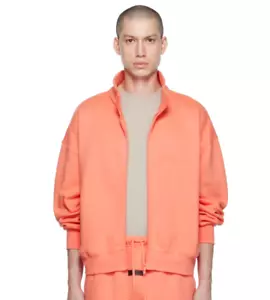 Fear Of God Essentials Full Zip Unisex Coral Jacket, Size M NWT - Picture 1 of 13