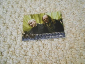 Tarjeta de vista previa Harry Potter Half Blood Prince 2009 promoción 03 Draco Malfoy - Imagen 1 de 2