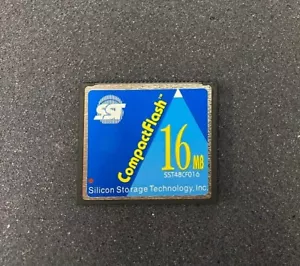 1pc NEW FROM MFG BOX SST48CF016 Silicon Storage Tech COMPACTFLASH CARD 16MB - Picture 1 of 1