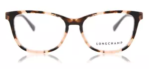 LONGCHAMP LO2647 609 TORTOISE EYEGLASSES SUNGLASSES 53-16-140 - Picture 1 of 3