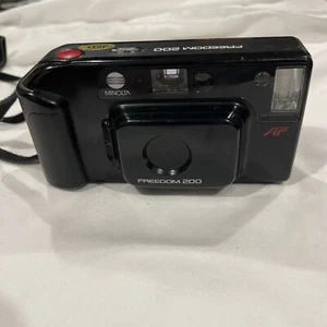 Minolta Freedom 200 analoge Kleinbildkamera - mit Riemen. UNGETESTET - Bild 1 von 5