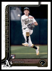 Béisbol Topps 2025 #314 Jacob Wilson novato - Imagen 1 de 4