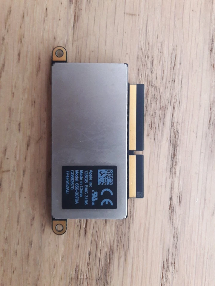 Apple Genuine MacBook Pro 13.3" A1708 2016 2017 128GB SSD PCIe NVMe 656-0070A - Image 1 of 1